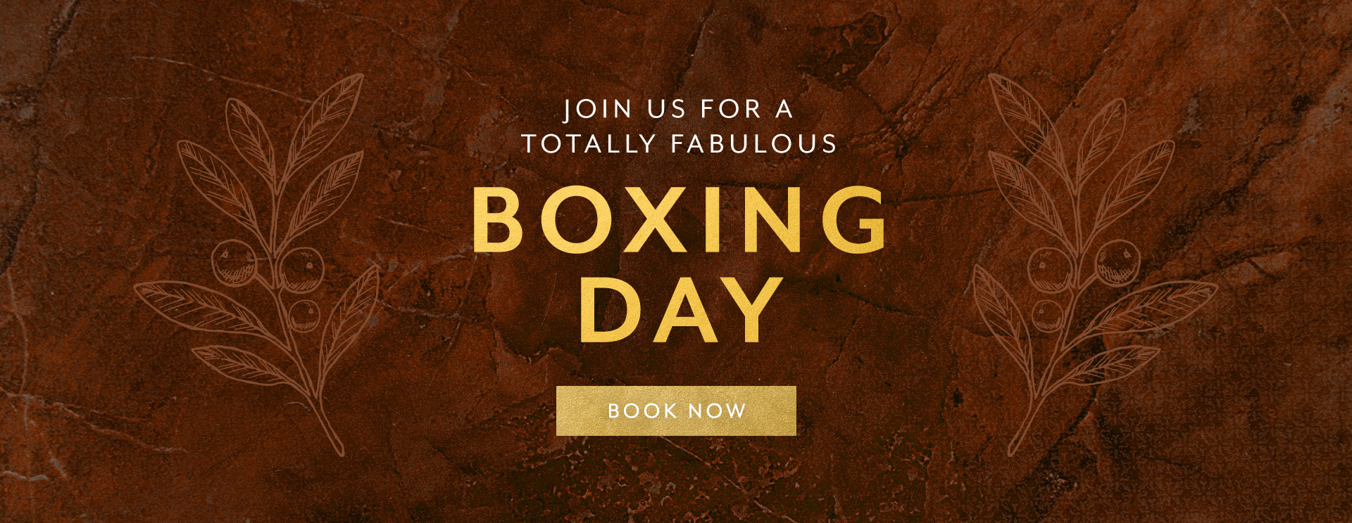 Boxing Day menu at The Ferry