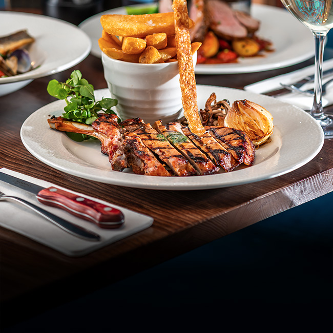 A La Carte menu at The Ferry