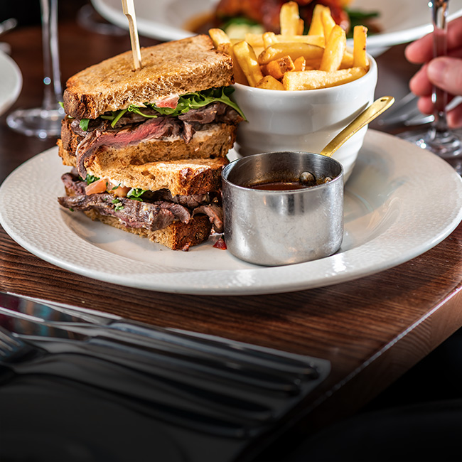 Brunch menu at The Ferry