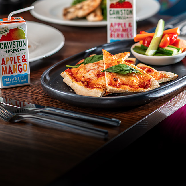 Children's menu at The Ferry