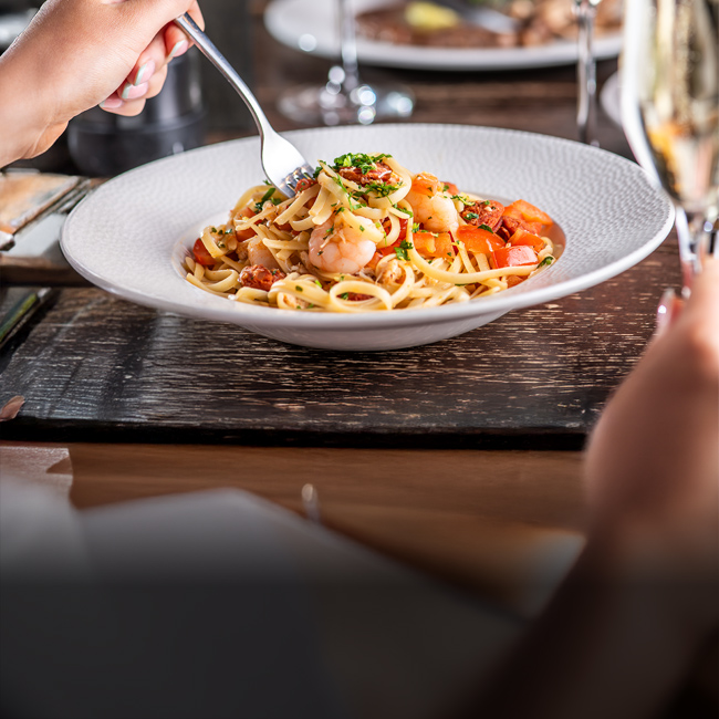 Dessert menu at The Ferry